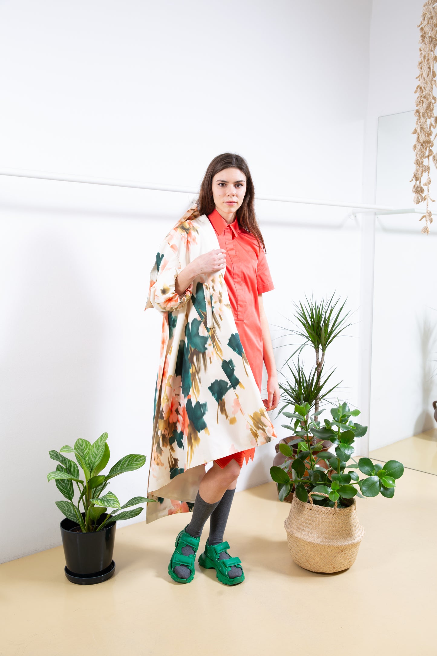 Floral Coat