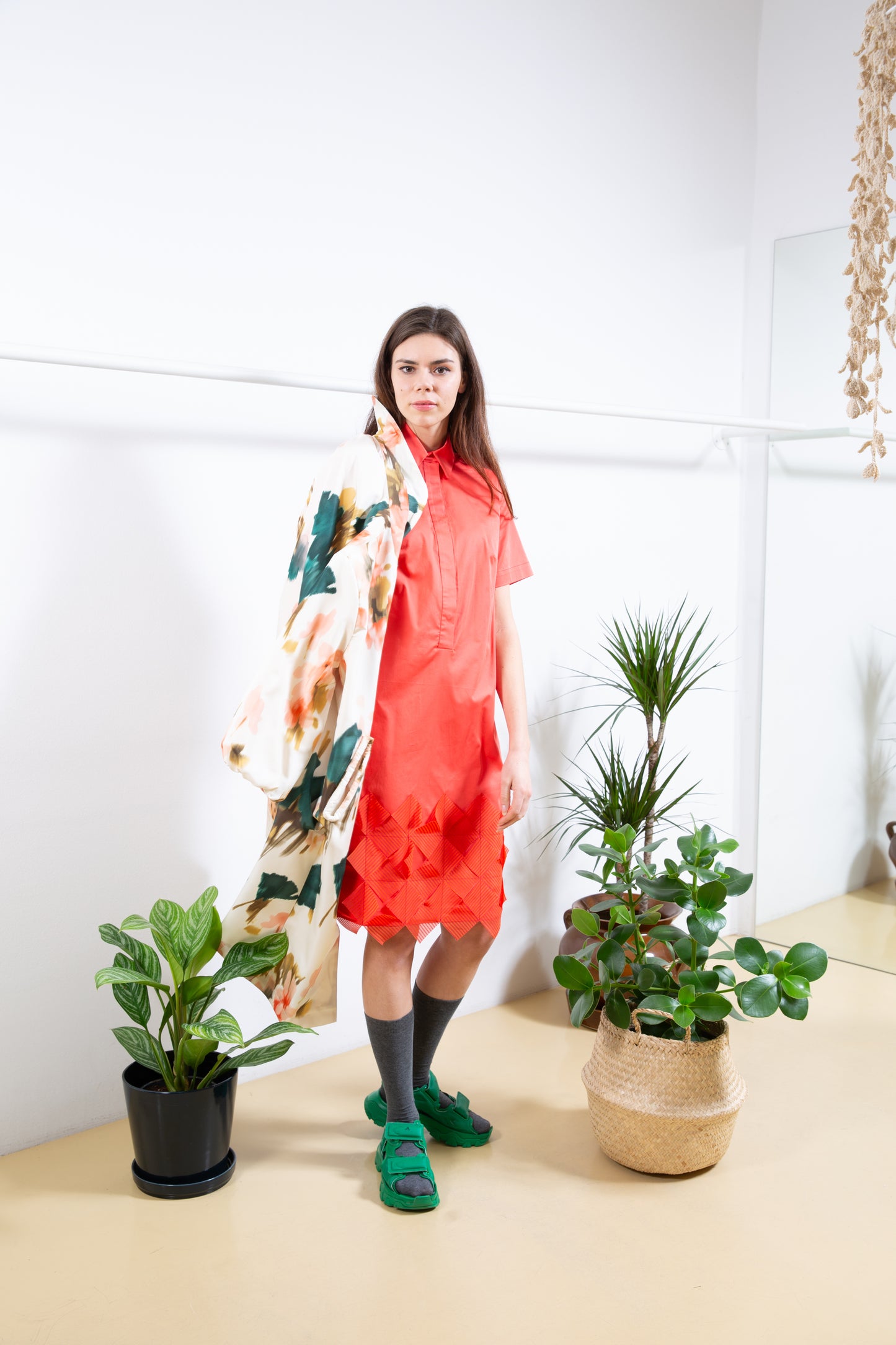 Floral Coat