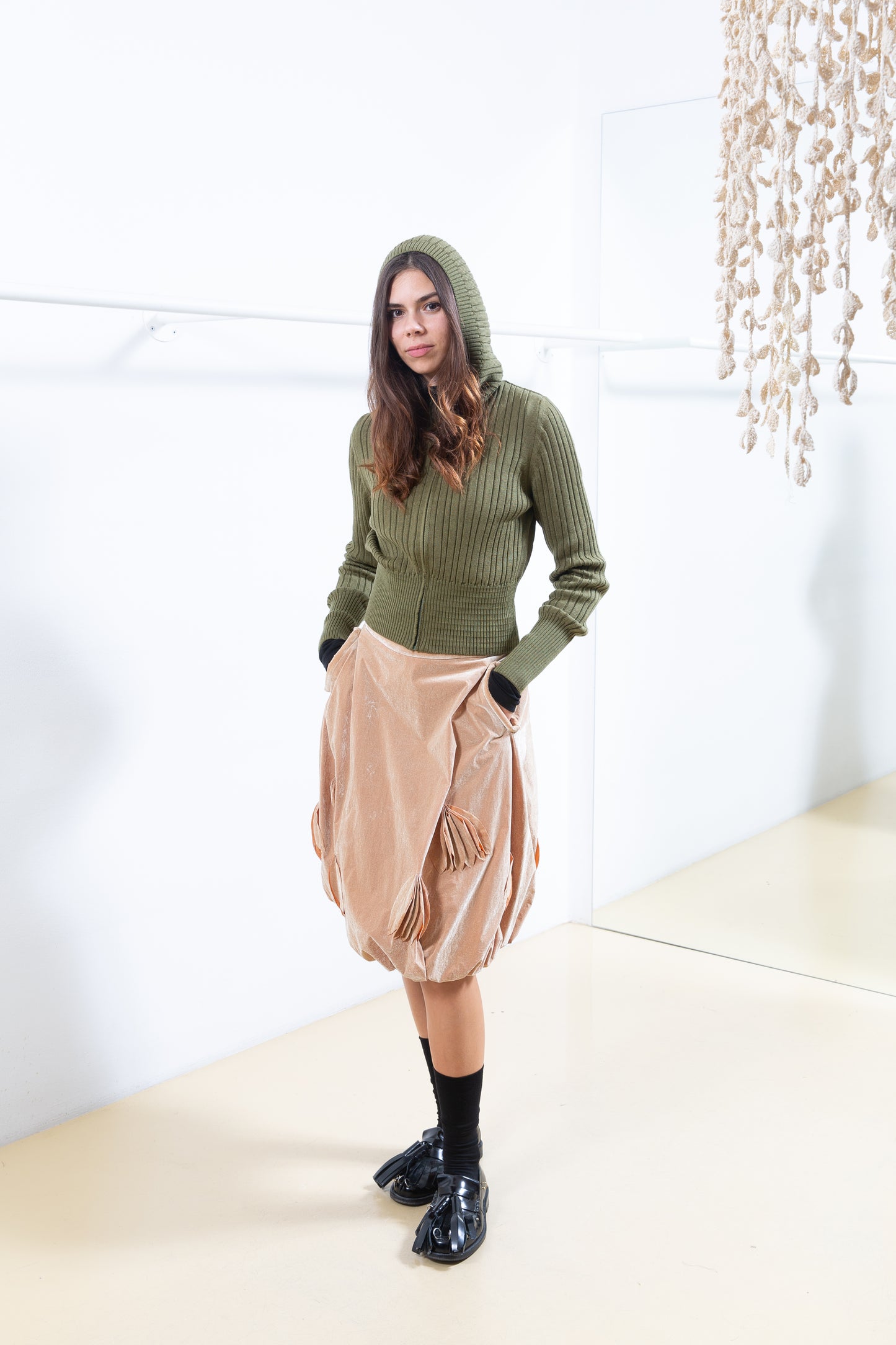 Green Cardigan