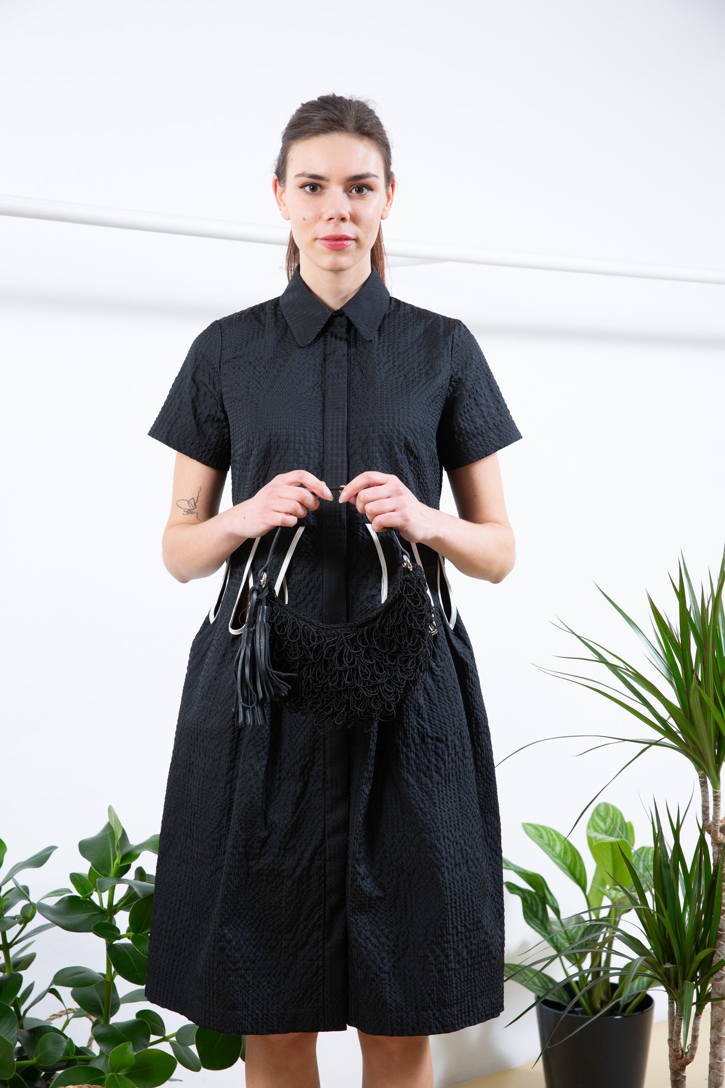 Black Shirt Dress