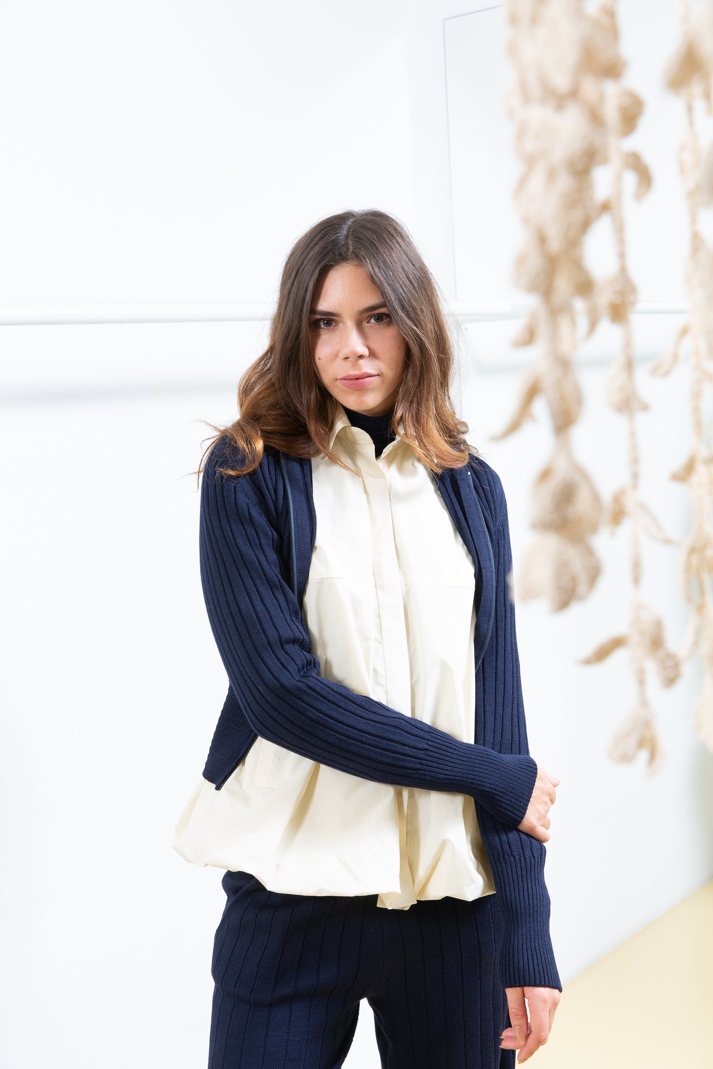 Navy Cardigan