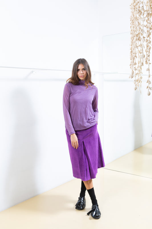 Purple Turtleneck