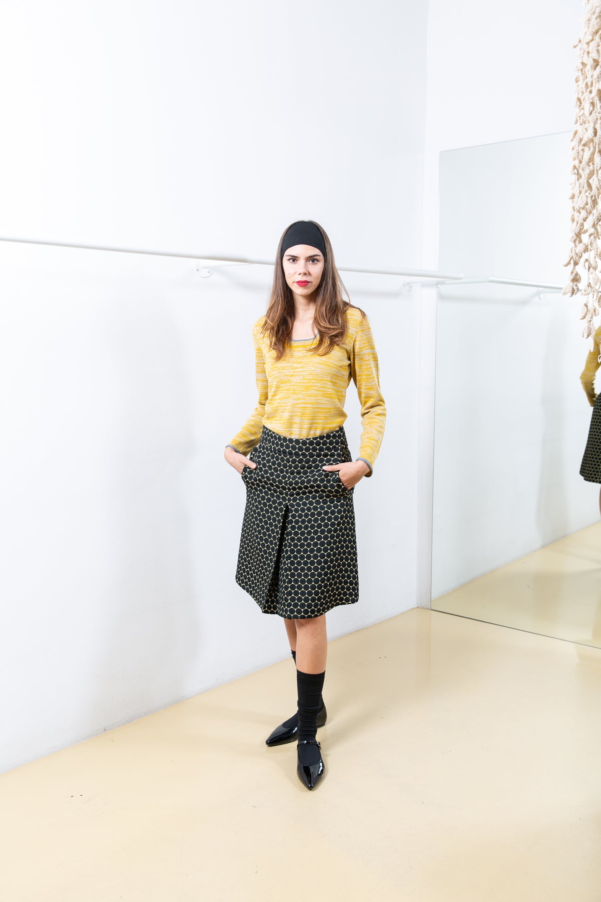 Polkadoted Skirt