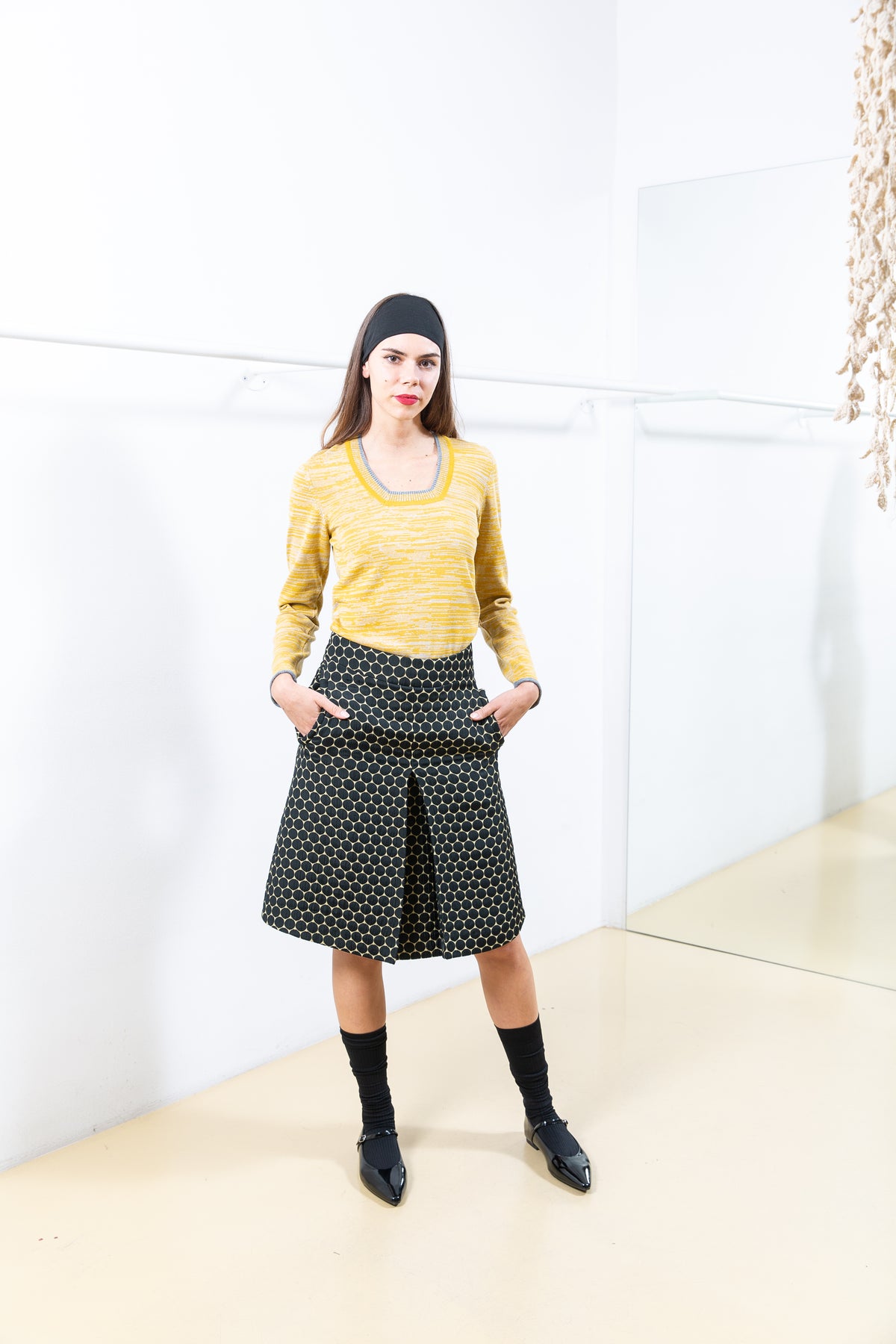 Polkadoted Skirt