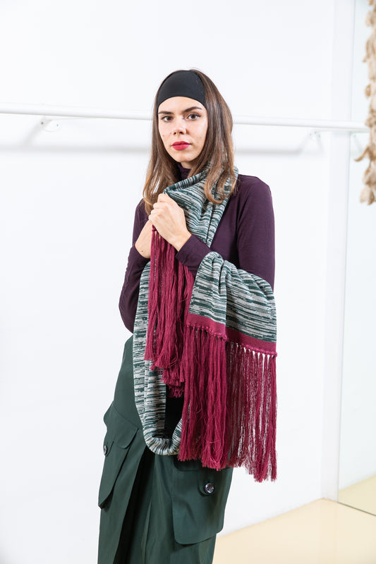 GREEN SCARF