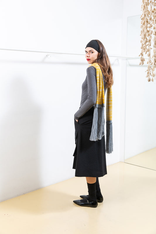 YELLOW SCARF